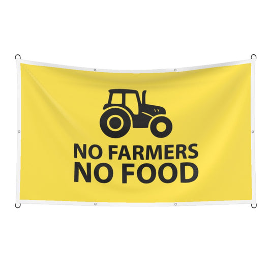 No Farmers No Food Flag